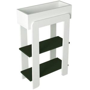 Подставка для цветов Moebel17 Nola Weiß Grün, белый