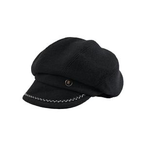 Шерстяная бейсболка Women's ELLE, classic черный