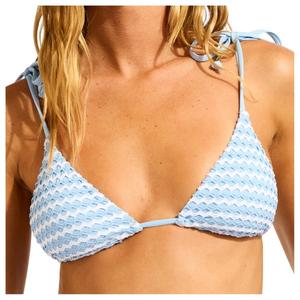 Женский сетчатый трикотажный верх бикини Seafolly, мультиколор