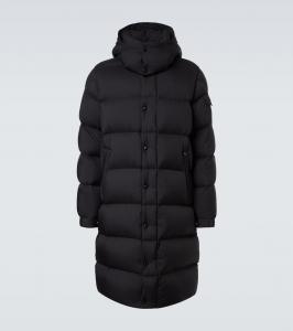 Ганноверское пуховое пальто Moncler, Black