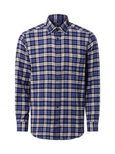 Рубашка на пуговицах классического кроя Andrew James, синий