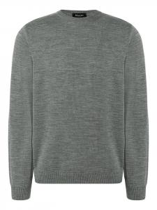 Шерстяной свитер серого цвета Maerz Muenchen