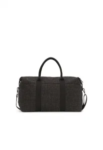 Сумка в клетку «гусиная лапка» - дорожная сумка Les Deux, Salt Pepper