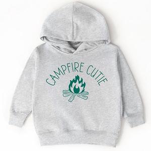 Толстовка Campfire cutie для малышей The Juniper Shop, Heather Grey