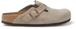 Бостонские мягкие сабо - женские Birkenstock, Taupe