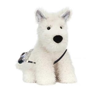 Мягкая и милая плюшевая кукла West Highland высотой 30см/45см/60см Bobby Bear