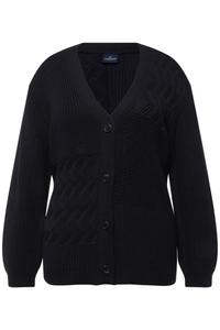 Вязаный кардиган LAURASØN, морской синий