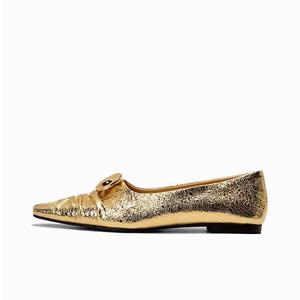 SHOEMAKER QUEEN Женские повседневные туфли Regal Gold, цвет Regal Gold