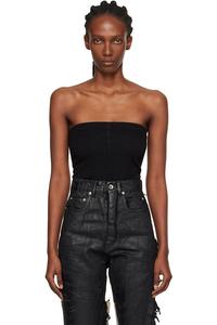 Трубчатый верх взлетно-посадочной полосы Конкордиан Rick Owens, черный