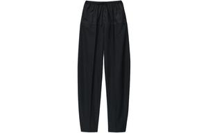 Брюки нейлоновые на шнурке Alexander Wang, черный