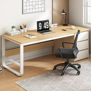 Naijia компьютерный стол, простой домашний офисный стол, письменный стол для спальни с ящиками, комбинация стола и стула, простой набор учебного стола, цвет Yu Mu, 160CM