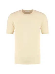 Свитер с короткими рукавами Lardini, бежевый