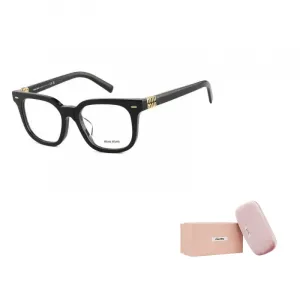 MIU MIU Очки Square, женские, черные