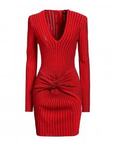 Мини-платье Balmain, красный