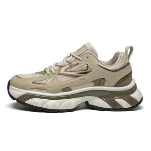 AOKANG Амортизирующие устойчивые к истиранию и скольжению массивные кроссовки мужские низкие в подарочной упаковке шампань [с подарком], цвет Champagne[Gift Included]
