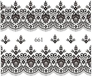 Водные наклейки для ногтей - №661, Raisin