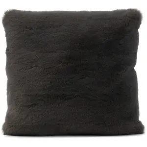Подушка Подушка из искусственного меха Gözze, Anthrazit + unifarben
