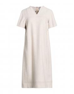 Платье миди Agnona, айвори