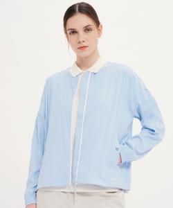 Защита от УФ-излучения, влагоотводящие свойства, быстрое высыхание, легкий вес, короткая нейлоновая куртка без воротника на молнии.