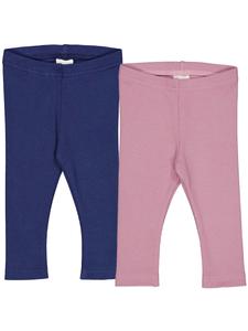Узкие леггинсы Fred's World by GREEN COTTON Alfa, темно-синий/розовый