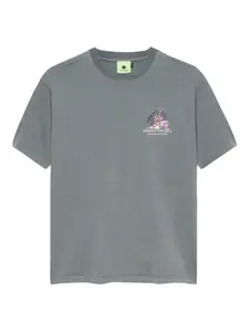 Футболка с графичным принтом NEW AMSTERDAM, зеленый