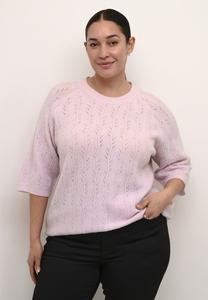 Джемпер Kaffe Curve Jumper, Lilac Snow Melange/Light Pink