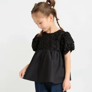 Блузка из цветочного тюля Branshes, цвет Black