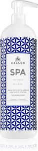 Спа-Кремовый гель для ванны и душа с увлажняющим эффектом Kallos, 1000 мл