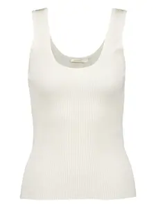 Топ в рубчик ZIMMERMANN, белый