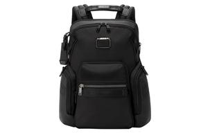 TUMI Альфа Браво Эластичный нейлоновый рюкзак мужской черный