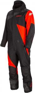 KLIM мужской утепленный комбинезон Railslide One-Piece для снегохода Gore-Tex, Black - Fiery Red
