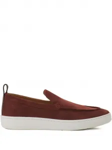 Кеды на шнуровке Lanvin, коричневый