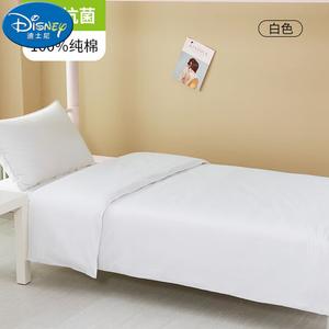 Disney Комплект постельного белья 4 предмета, простыня на резинке 200x200 см, пододеяльник 220x240 см, белый