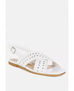 Туфли-лодочки Calluna Stud с декоративными элементами и пряжками Rag & Co, белый