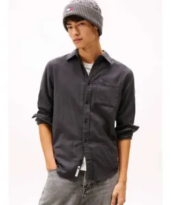 Рубашка Regular fit Tommy Jeans, серый