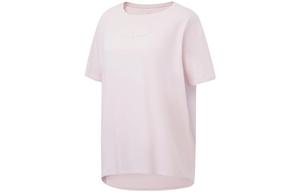 LINING Фитнес серия футболка с удлиненным плечом женская светло-розовый