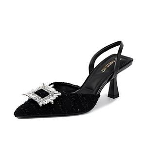 TATAYA Женские туфли на высоком каблуке черные, цвет Black