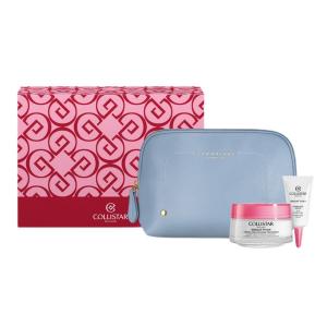 Collistar, набор косметики, Idroattiva + Крем для глубокого увлажнения + Гидрогель для глаз + Концентрат автозагара Gocce Magiche - + Косметичка