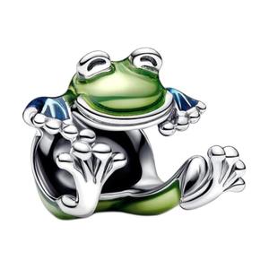 Pandora Эмалевый, Sterling Silver подвески женские Green