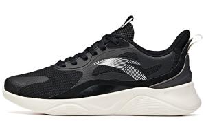 Кроссовки для бега Lingyun мужские с низким верхом черного/белого цвета Anta