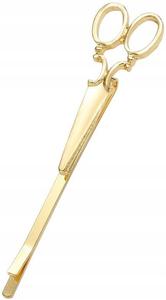 Шпилька, ножницы, золото, металлическая заколка Ecarla