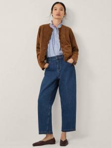 Куртка Isla из замши Monsoon, Brown