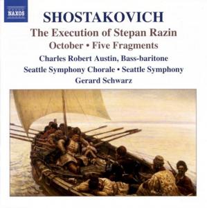 Диск CD The Execution Of Stepan Razin; October; Five Fragments - Dmitri Shostakovich
