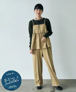 Комплект из шерстяной майки и топа.