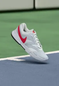 Теннисные кроссовки court lite 4 hc all-court Nike Performance, White/Light Crimson/Pure Platinum-Coloured