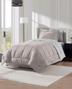 Роскошный мягкий двусторонний комплект постельного белья из 5 предметов, двуспальный Nestl, linen