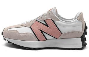 Кроссовки New Balance Wmns 327, белый/розовый