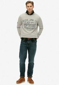 Толстовка Superdry & Co Sweatshirt, Grey Fleck Marl/Dark Grey