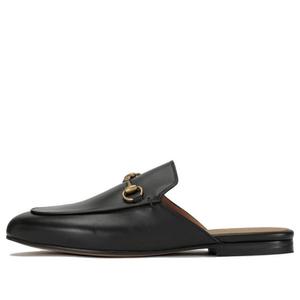 Шлепанцы (WMNS) Gucci Princetown 'Black Leather'