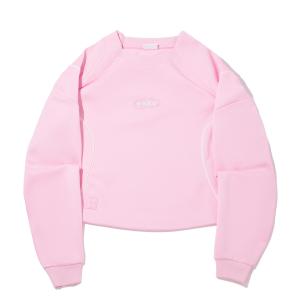 Толстовка Li-Ning для женщин Diamond Pink с круглым вырезом Moderate